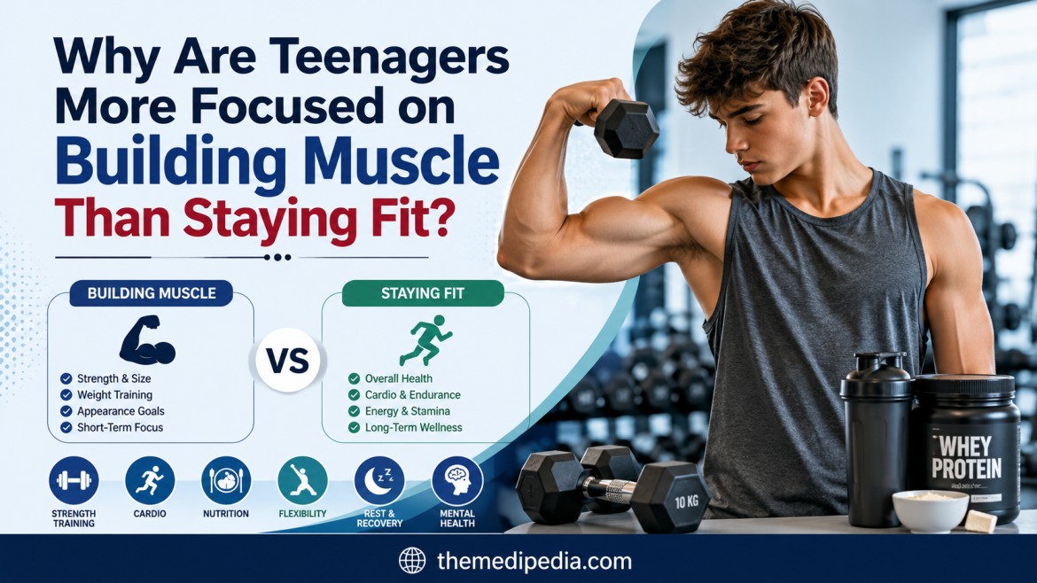 Why Are Teenagers More Focused on Building Muscle Than Staying Fit