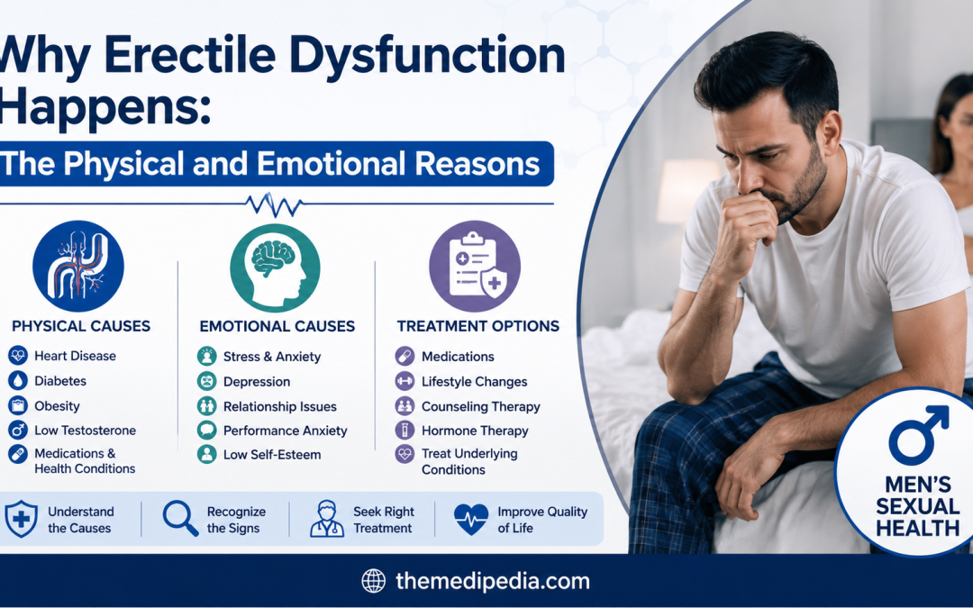 Why Erectile Dysfunction Happens: The Physical and Emotional Reasons