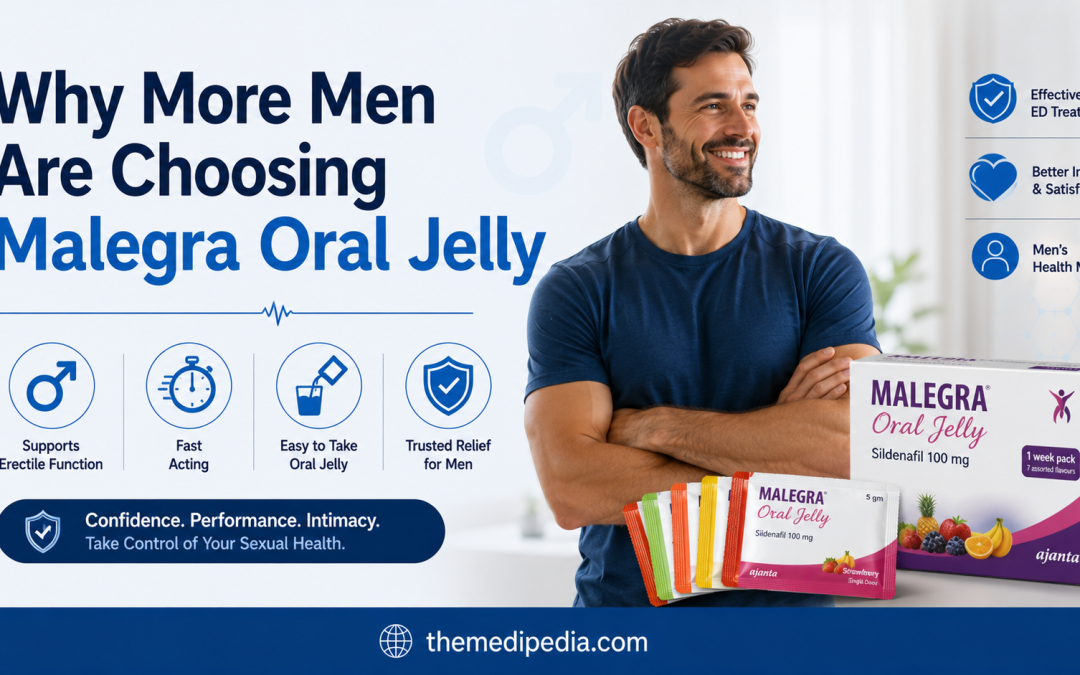 Why More Men Are Choosing Malegra Oral Jelly