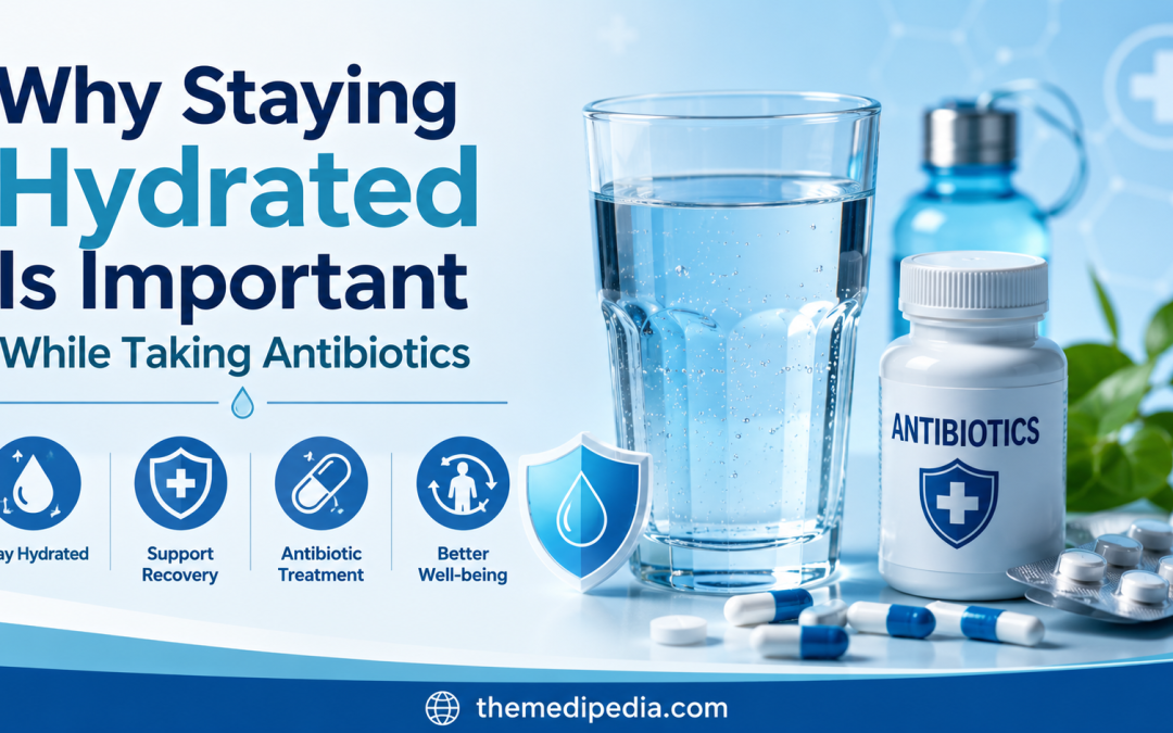 Why Staying Hydrated Is Important While Taking Antibiotics