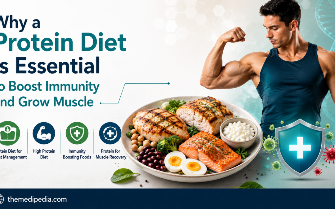 Why a Protein Diet Is Essential to Boost Immunity and Grow Muscle