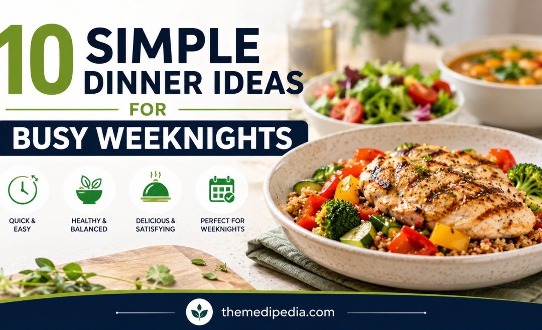 10 Simple Dinner Ideas for Busy Weeknights