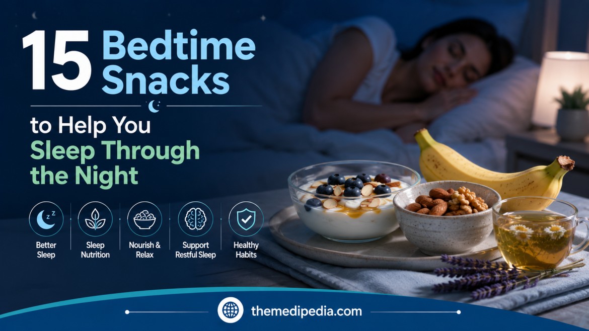 15 Bedtime Snacks to Help You Sleep Through the Night