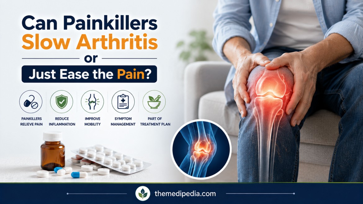 Can Painkillers Slow Arthritis or Just Ease the Pain