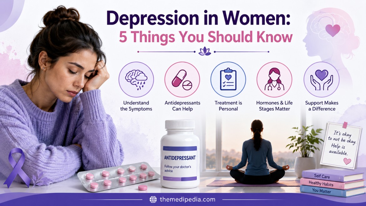 Depression in Women: 5 Things You Should Know