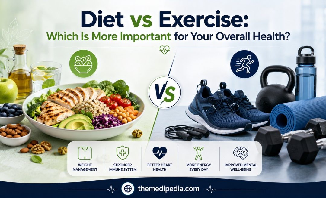 Diet vs Exercise: Which Is More Important for Your Overall Health?