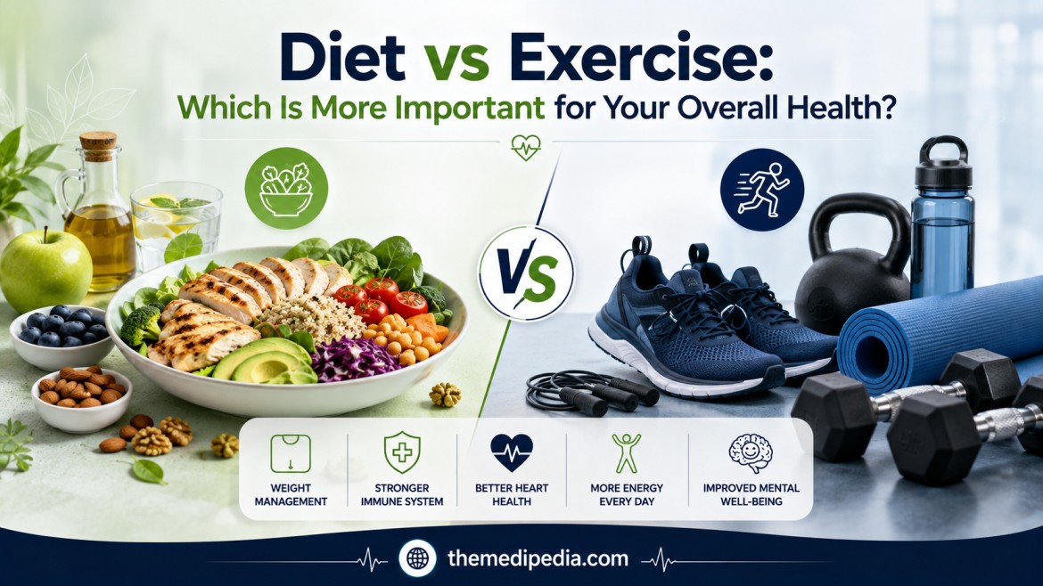 Diet vs Exercise Which Is More Important for Your Overall Health