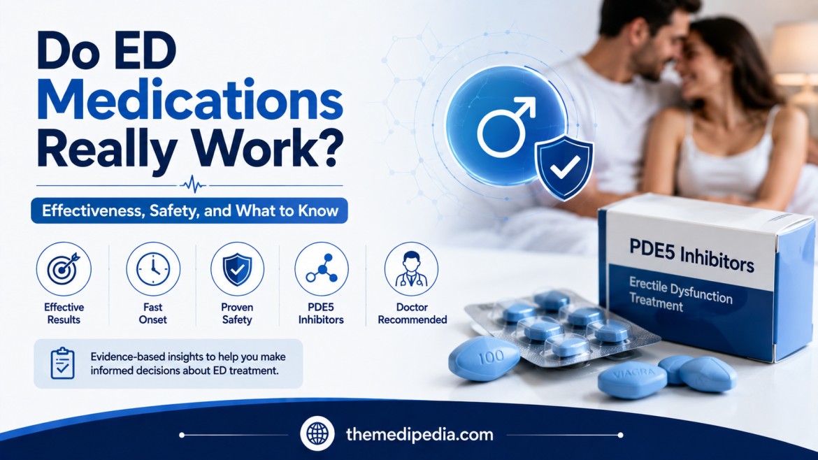 Do ED Medications Really Work? Effectiveness, Safety, and What to Know