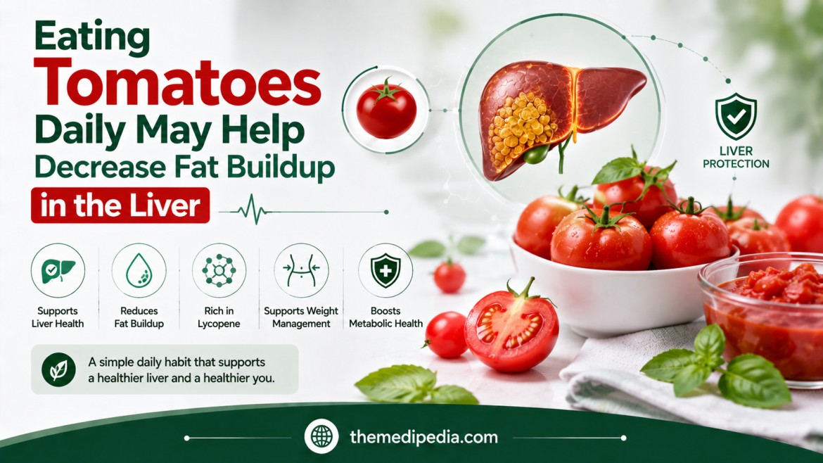Eating Tomatoes Daily May Help Decrease Fat Buildup in the Liver