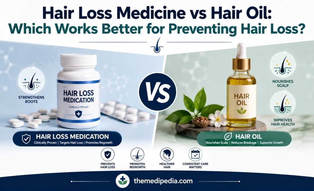 Hair Loss Medicine vs Hair Oil: Which Works Better for Preventing Hair Loss?