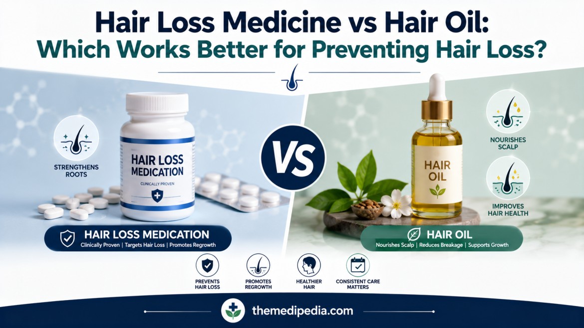 Hair Loss Medicine vs Hair Oil Which Works Better for Preventing Hair Loss