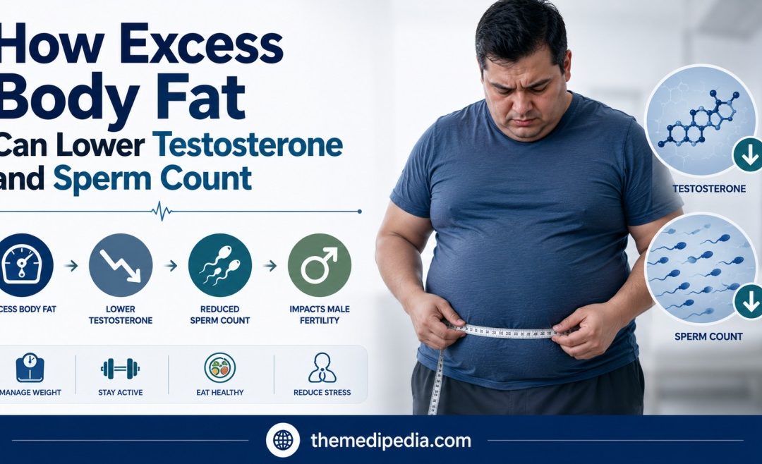 How Excess Body Fat Can Lower Testosterone and Sperm Count