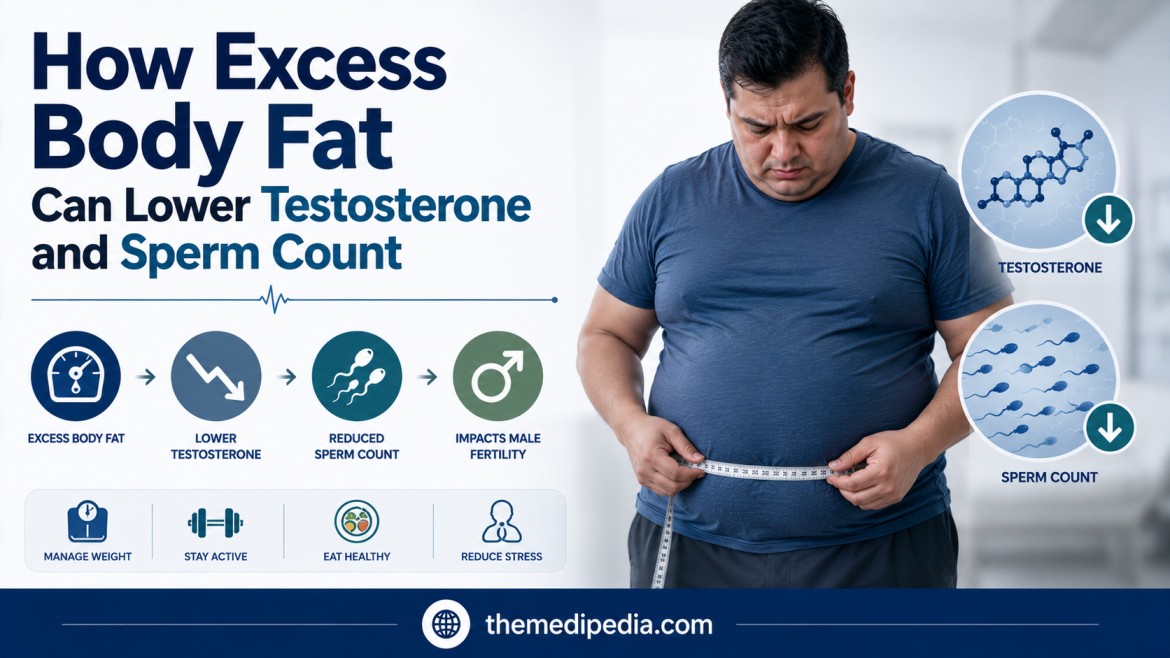 How Excess Body Fat Can Lower Testosterone and Sperm Count
