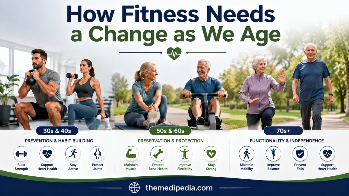 How Fitness Needs a Change as We Age