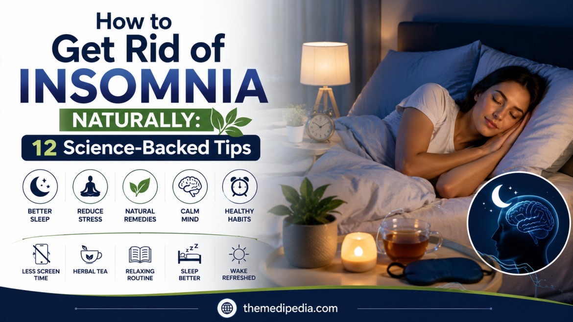 How to Get Rid of Insomnia Naturally: 12 Science-Backed Tips