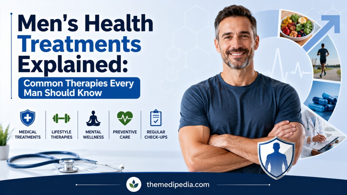 Men’s Health Treatments Explained Common Therapies Every Man Should Know