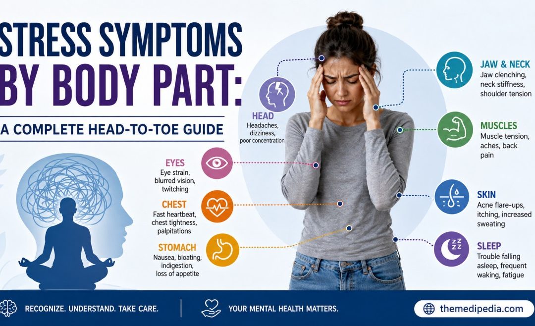 Stress Symptoms by Body Part: A Complete Head-to-Toe Guide